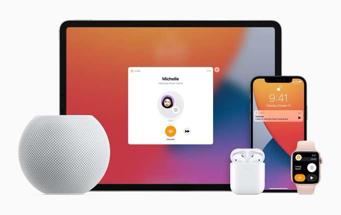 ابل هوم بود HomePod يحصل على تحديث يضيف دعم الاتصال الداخلي ومميزات جديدة أخرى 1 HomePod