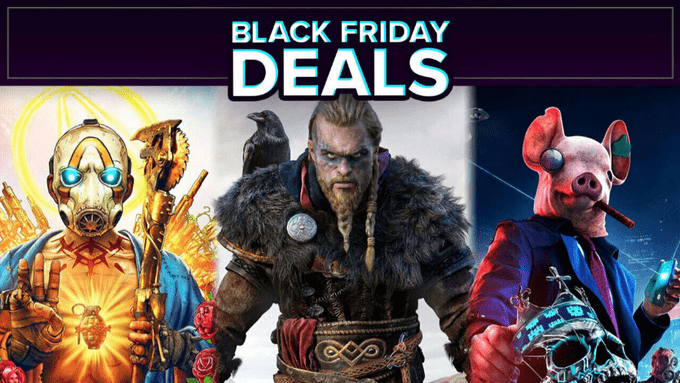 الجمعة البيضاء Black Friday 2020 : أفضل العروض والتخفيضات على الألعاب 1 Black Friday 2020