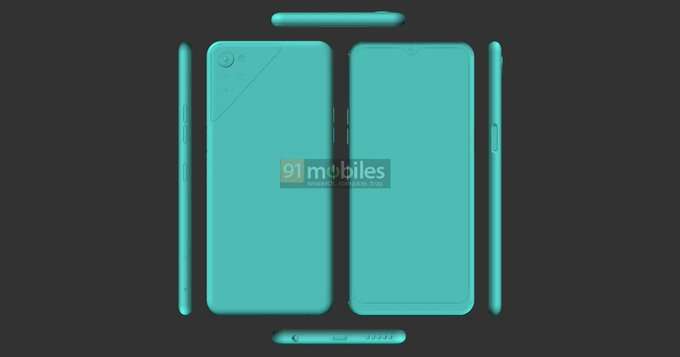 ال جي كيو 63 - LG Q63 أول الصور المسربة للهاتف تكشف عن تصميم وحدة كاميرا خلفية بشكل مثلث 1 LG Q63