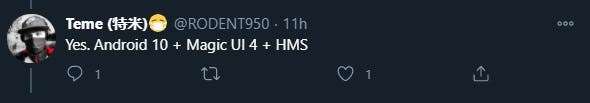 هونر في 40 - Honor V40 يظهر في صور مسرّبة جديدة بكاميرا أمامية مزدوجة وتصميم مميّز