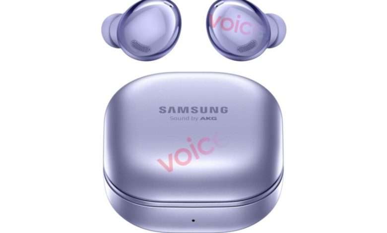 سامسونج جالكسي بودز برو Samsung Galaxy Buds Pro في أحد التسريبات