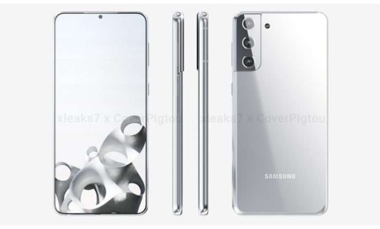 سامسونج جالكسي اس 21 بلس +Samsung Galaxy S21 يعاود الظهور في صور مسرّبة ثلاثية الأبعاد 1 +Samsung Galaxy S21