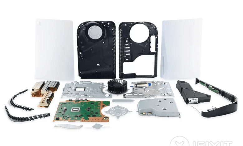 تفكيك بلايستيشن 5 - PS5 على منصة iFixit يظهر تفاصيل جديدة