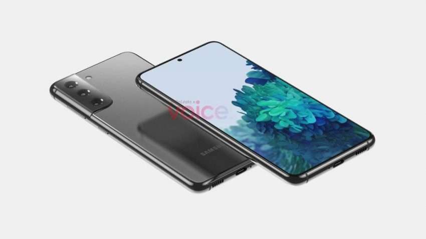 سامسونج جالكسي اس 21 بلس Samsung Galaxy S21 plus يتألّق بشاشة مسطحة وتصميم مميز في صور حيّة جديدة