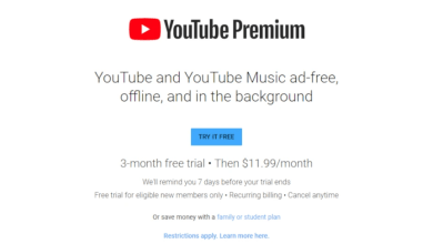 يوتيوب - YouTube يقدم عضوية بريميوم لمدة 3 أشهر مجانا