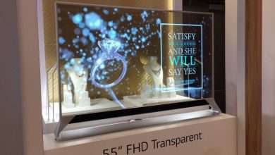 شاشات OLED الشفافة