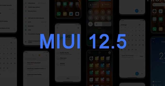 واجهة شاومي MIUI 12.5