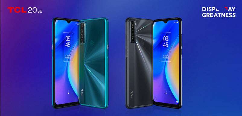 مواصفات هاتف TCL 20 5G وTCL 20 SE بعد الإعلان الرسمي في معرض CES 2021 2 مواصفات هاتف TCL 20 5G وTCL 20 SE