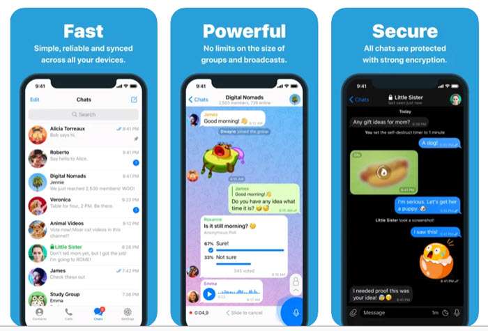 بديل الواتساب - أفضل 5 برامج بديلة للواتس اب 2 برامج بديلة للواتس اب