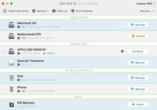 تحميل برنامج Disk Drill للأندرويد لاسترجاع المحذوفات عن طريق الكمبيوتر 3 تحميل برنامج Disk Drill للأندرويد