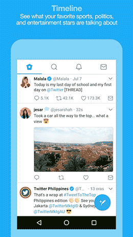 تحميل تطبيق تويتر لايت - Twitter Lite 2 تويتر لايت - Twitter lite