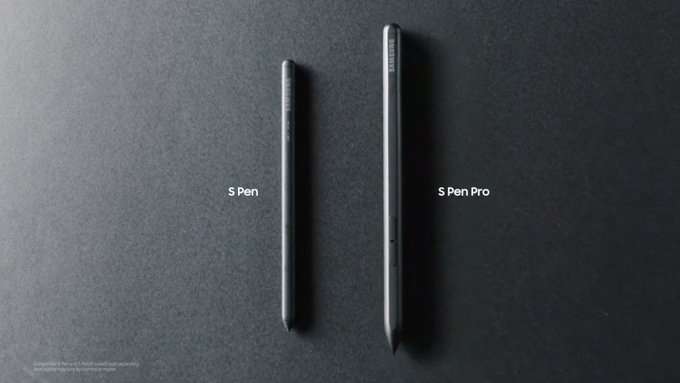 قلم سامسونج S Pen سيأتي بجحمين مختلفين ومميزات أكثر مع سامسونج جالكسي اس 21 الترا