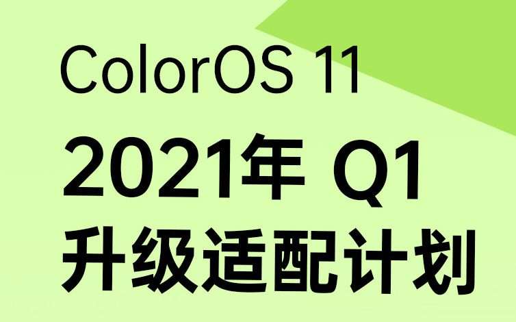 اوبو - OPPO تكشف خطة طرح تحديث ColorOS 11 للربع الأول من 2021 1 تحديث ColorOS 11