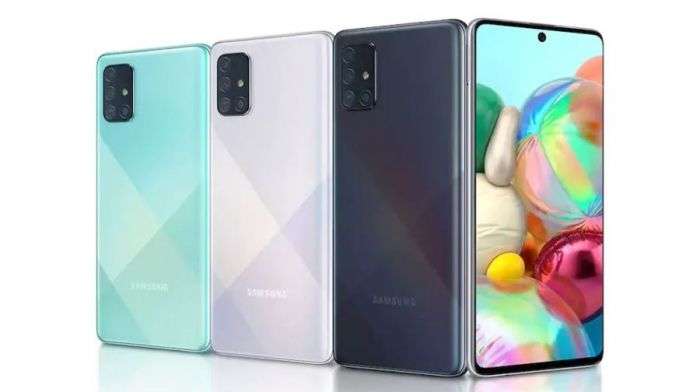 سامسونج جالكسي اى 72 - Galaxy A72 تسريب نموذج كامل من الألمونيوم للهاتف يكشف تصميمه بدقة 1 سامسونج جالكسي اى 72