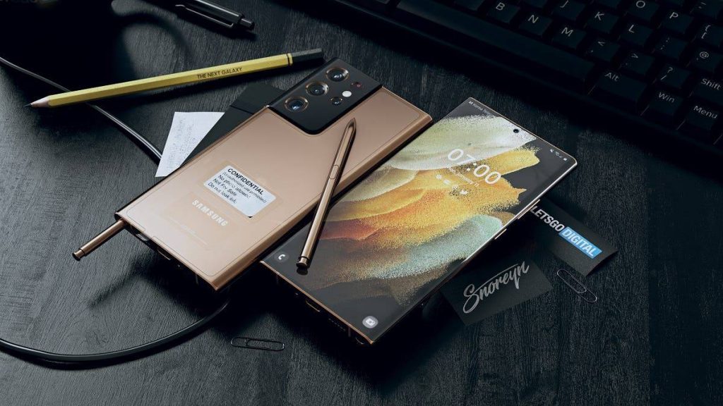 جالكسي نوت 21 الترا Galaxy Note 21 Ultra يظهر في فيديو مسرّب يكشف تصميم ثلاثي الأبعاد للهاتف 5 جالكسي نوت 21 الترا Galaxy Note 21 Ultra يظهر في فيديو مسرّب يكشف تصميم ثلاثي الأبعاد للهاتف