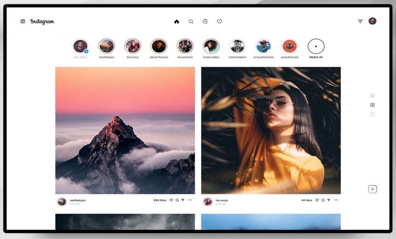 انستجرام Instagram يختبر تصميم جديد لعرض القصص عبر الويب 1 قصص انستجرام