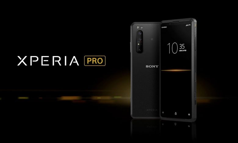 سوني اكسبيريا برو Sony Xperia Pro يصعق الجميع بالسعر والمواصفات