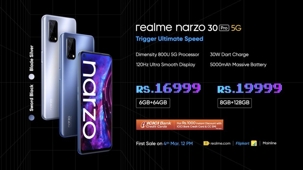 مواصفات ريلمي نارزو 30 برو - realme Narzo 30 Pro وسعره رسميًا 4 مواصفات ريلمي نارزو 30 برو