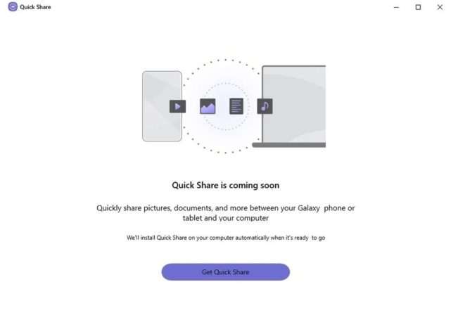 ميزة Quick Share ستكون متاحة على ويندوز 10 قريبًا 2 ميزة Quick Share ستكون متاحة على ويندوز 10 قريبًا