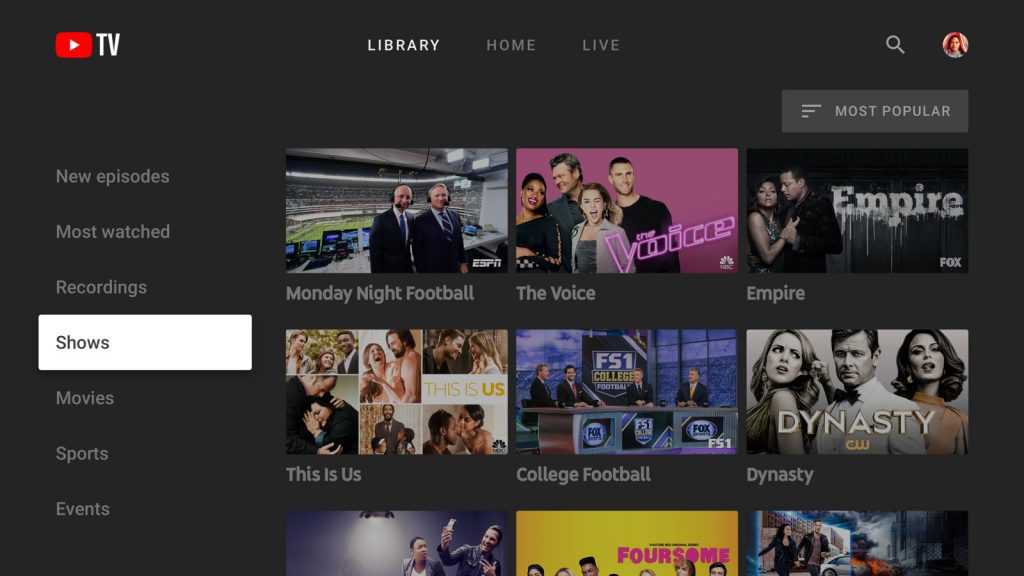 يوتيوب تي في YouTube TV سوف يتيح ميزة تحميل مقاطع الفيديو في وضع عدم الاتصال 2 يوتيوب تي في YouTube TV سوف يتيح ميزة تحميل مقاطع الفيديو في وضع عدم الاتصال