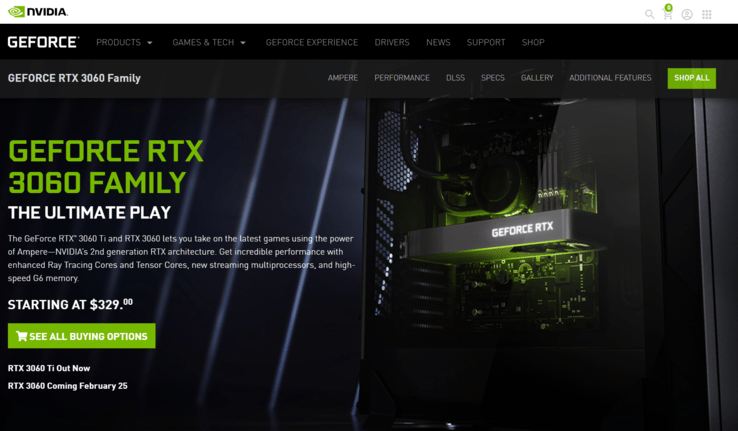 مواصفات وسعر كرت الشاشة RTX 3060 وموعد الإطلاق 5 مواصفات وسعر كرت الشاشة RTX 3060 وموعد الإطلاق