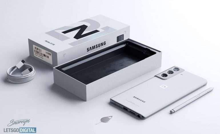 جالكسي نوت 21 اف اي - Galaxy Note 21 FE أول صور ثلاثية الأبعاد 1 جالكسي نوت 21 اف اي