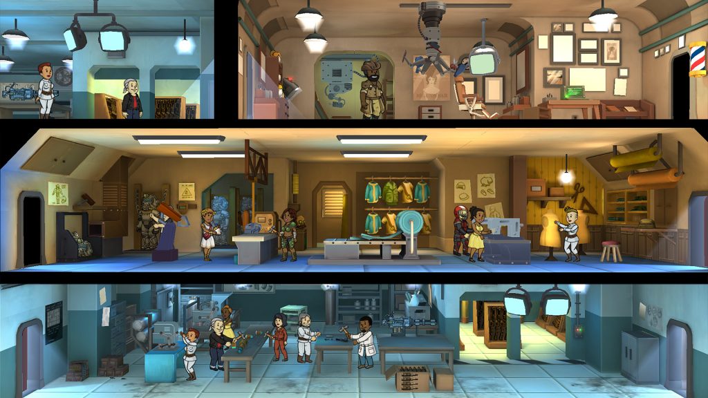 أفضل ألعاب محاكاة للاندرويد وآيفون في العالم 2 Fallout Shelter