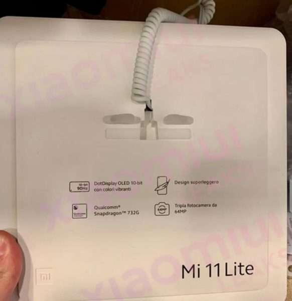 شاومي مي 11 لايت - Xiaomi Mi 11 Lite تأكيد المواصفات قبل الإعلان الرسمي 2 شاومي مي 11 لايت