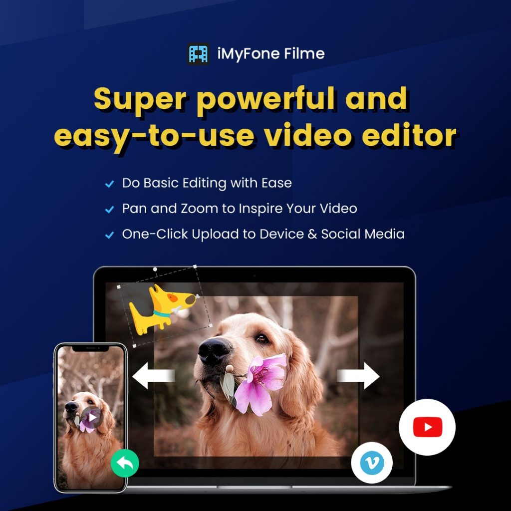 iMyFone Filme أفضل برنامج تحرير فيديو 2021