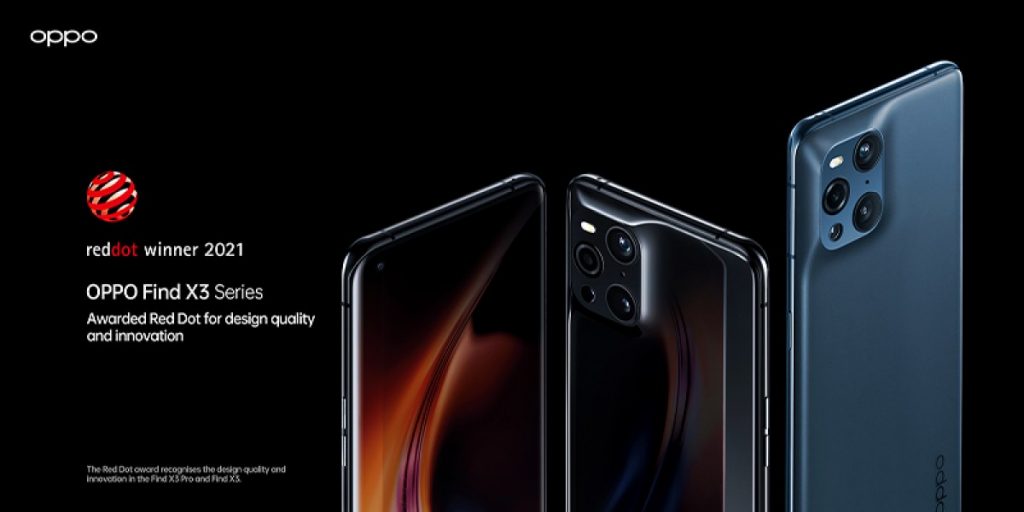 اوبو فايند اكس 3 برو Oppo Find X3 Pro يفوز بجائزة تصميم منتجات Red Dot 2 اوبو فايند اكس 3 برو يفوز بجائزة تصميم المنتجات