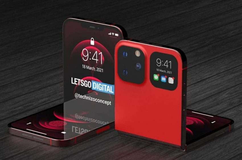 ايفون فليب - iPhone Flip مقطع فيديو يستعرض تصميم الهاتف 2 ايفون فليب