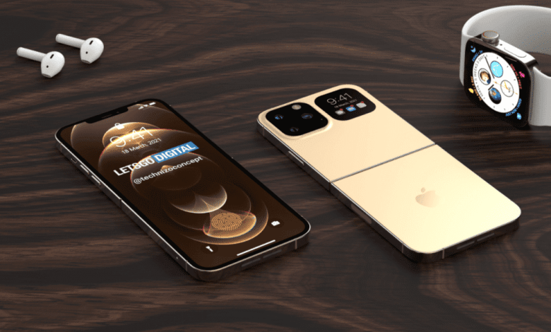 ايفون فليب - iPhone Flip مقطع فيديو يستعرض تصميم الهاتف 1 ايفون فليب