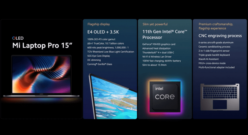 سعر شاومي مي لابتوب برو - Xiaomi Mi Laptop Pro ومواصفاته رسميًا 2 سعر شاومي مي لابتوب برو - Xiaomi Mi Laptop Pro ومواصفاته رسميًا