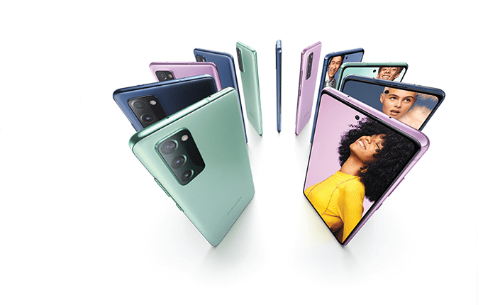جالكسي اس 20 اف اي 5 جي - Galaxy S20 FE 5G إصدار جديد بمعالج سناب دراجون 1 جالكسي اس 20 اف اي 5 جي