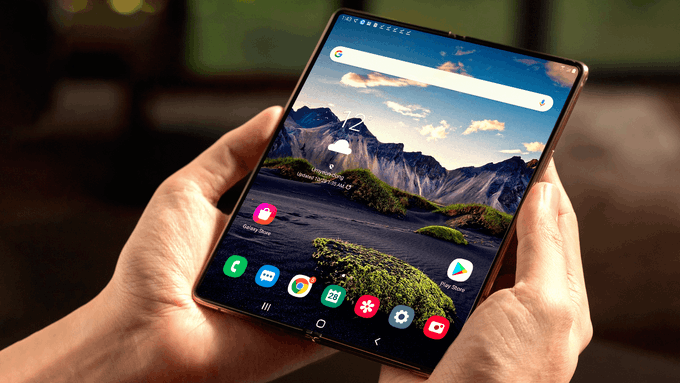 سامسونج جالكسي زد فولد 3 - Samsung Galaxy Z Fold 3 تسريب لون الهاتف!