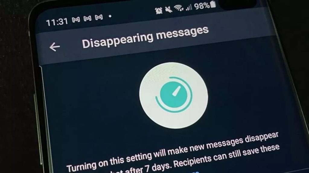 واتساب WhatsApp يطور ميزة الرسائل الذاتية الاختفاء ويضيف خيار جديد