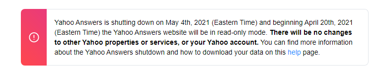 إجابات ياهو - Yahoo Answers الشركة تعلن إيقاف الخدمة في 4 مايو القادم 2 إجابات ياهو - Yahoo Answers الشركة تعلن إيقاف الخدمة في 4 مايو القادم