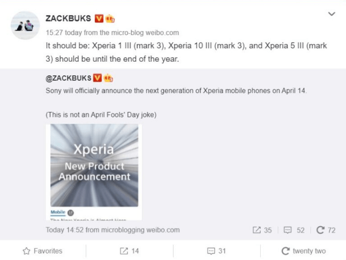 مواصفات سوني اكسبيريا ون مارك 3 – Sony Xperia 1 III وتحديد موعد حدث الشركة القادم 3 مواصفات سوني اكسبيريا ون مارك 3 – Sony Xperia 1 III وتحديد موعد حدث الشركة القادم