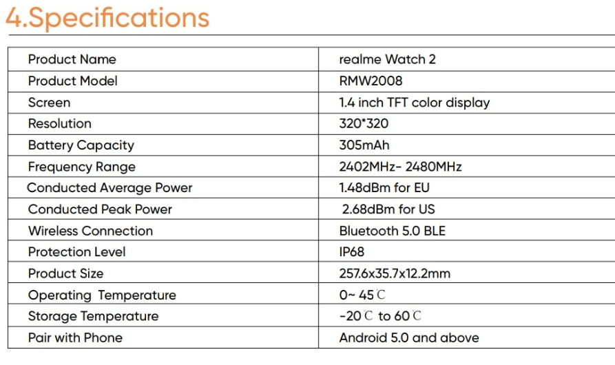 مواصفات ريلمي ووتش 2 - realme Watch 2 تظهر قبل الإطلاق الرسمي 2 مواصفات ريلمي ووتش 2 - realme Watch 2 تظهر قبل الإطلاق الرسمي