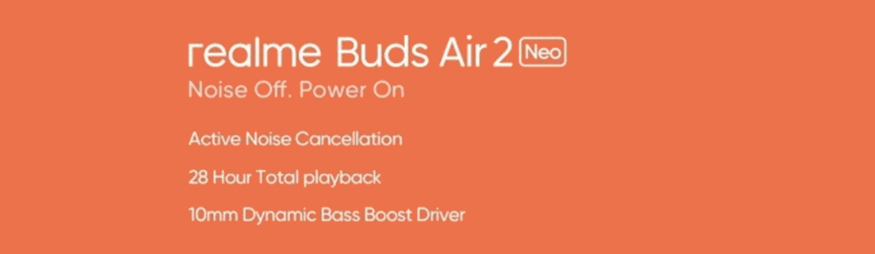 ريلمي بودز اير 2 نيو - realme Buds Air 2 Neo تحديد موعد إطلاق السماعات رسميًا 2 ريلمي بودز اير 2 نيو - realme Buds Air 2 Neo تحديد موعد إطلاق السماعات رسميًا