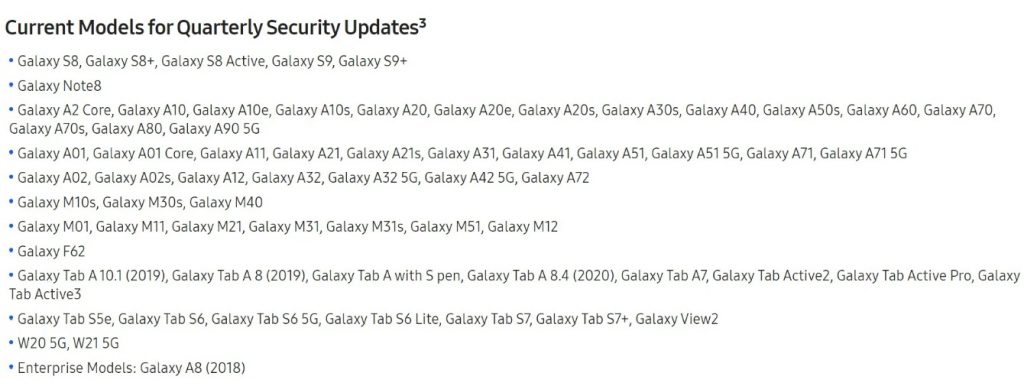 سامسونج جالكسي اى 52 - Galaxy A52 يسبق الطُرز الأعلى ويتلقى تحديثات هامة! 3 تحديثات Galaxy Ax2
