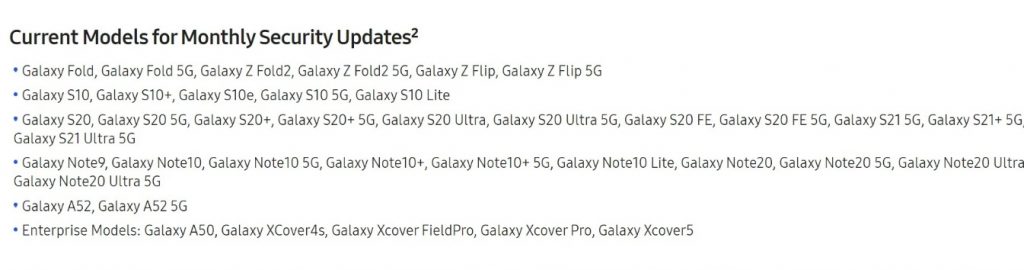 سامسونج جالكسي اى 52 - Galaxy A52 يسبق الطُرز الأعلى ويتلقى تحديثات هامة! 2 تحديثات Galaxy Ax2