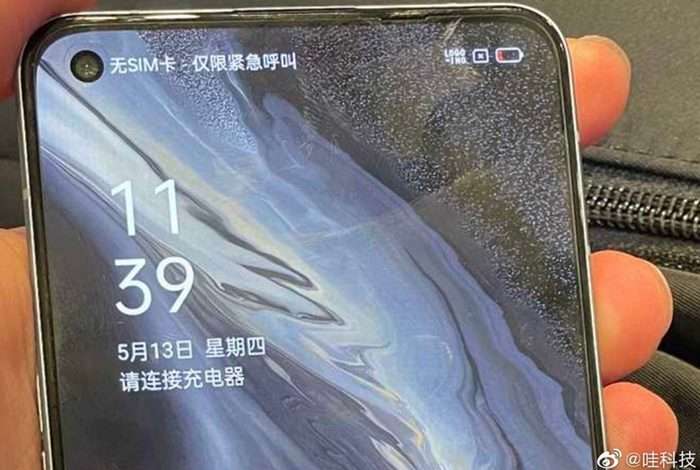 اوبو رينو 6 - Oppo Reno 6 يظهر في صور حية لأول مرة مع تصميم يشبه iPhone 12 1 اوبو رينو 6