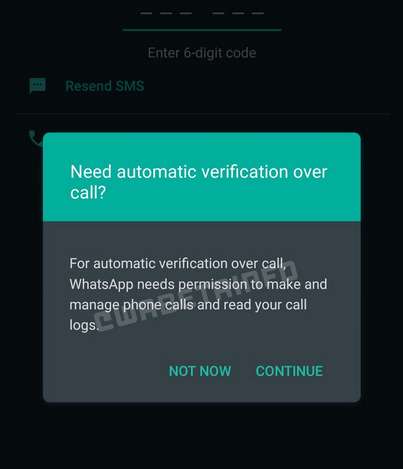 مكالمة فلاش - Flash Call كيف ستساعد ميزة واتساب الجديدة 2021 على حماية حسابك من الاحتيال ؟ 4 مكالمة فلاش