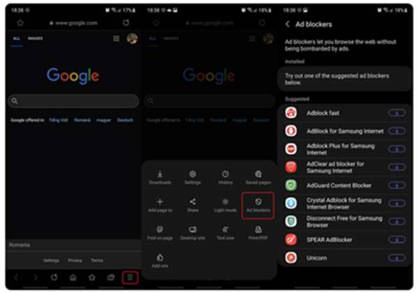 متصفح سامسونج 2021 - Samsung Internet أهم 6 أسباب تجعله أفضل متصفح للهواتف 3 متصفح سامسونج