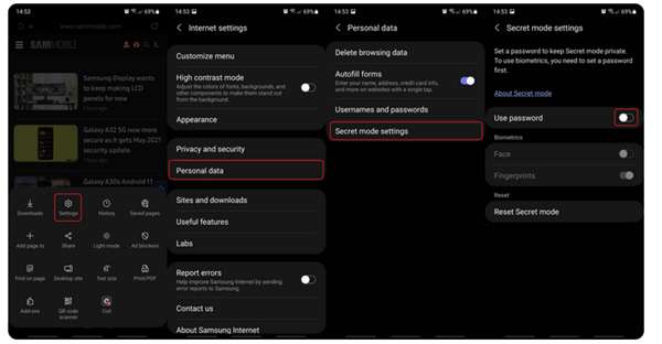 متصفح سامسونج 2021 - Samsung Internet أهم 6 أسباب تجعله أفضل متصفح للهواتف 4 متصفح سامسونج