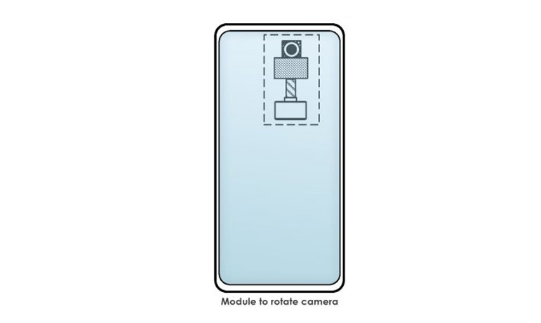 شاومي تحصل على براءة اختراع لهاتف بكاميرا دوّارة أسفل الشاشة