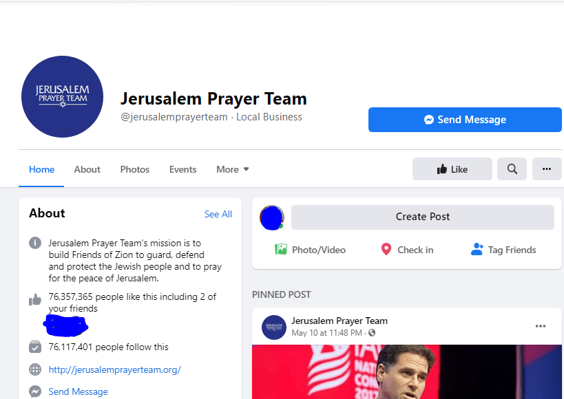 فيس بوك يدعم صفحة للاستيطان وتهويد القدس ويضيف 76 مليون معجب عليها هل أنت منهم؟