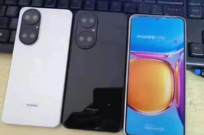 هواوي بي 50 - Huawei P50 نظرة على التصميم الأمامي و الخلفي في صور جديدة 1 هواوي بي 50