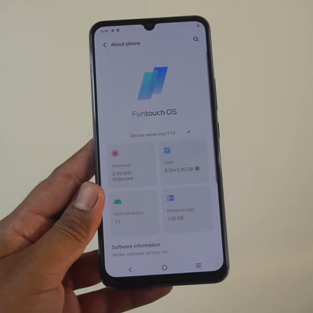 فيفو واي 73 – vivo Y73 تسريب يكشف صور ومواصفات الهاتف قبل الإطلاق الرسمي 2 فيفو واي 73 – vivo Y73 تسريب يكشف صور ومواصفات الهاتف قبل الإطلاق الرسمي